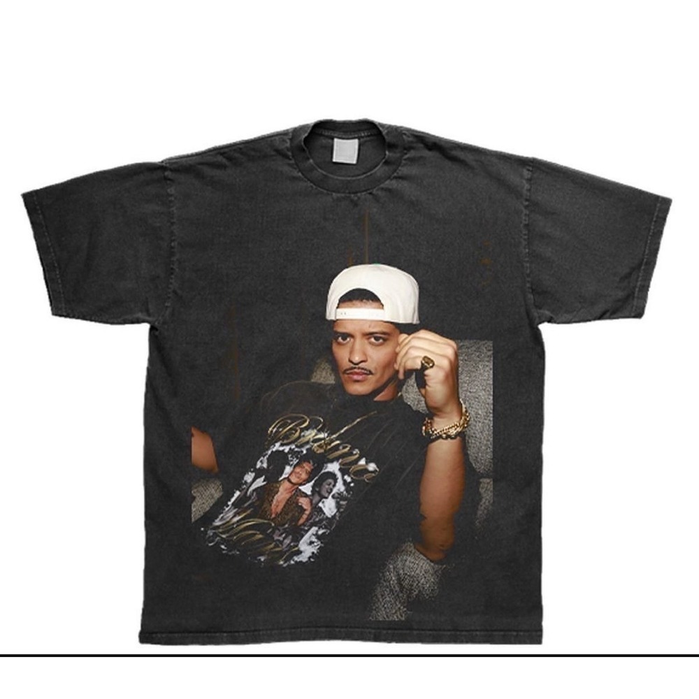 Tshirt For Bruno Mars Pop Music Concert Tshirt World Tour Shirt
